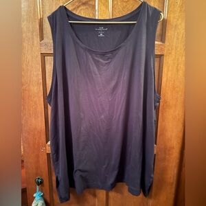 New Directions Black Tank Top 3X